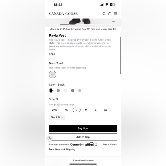 Rayla Atlantic navy vest women - Picture 4 of 14